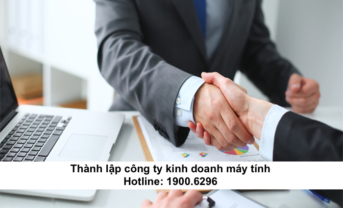 Thành lập công ty kinh doanh máy tính