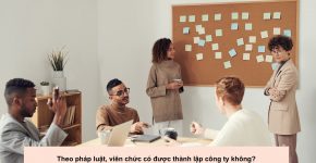 Theo pháp luật, viên chức có được thành lập công ty không?