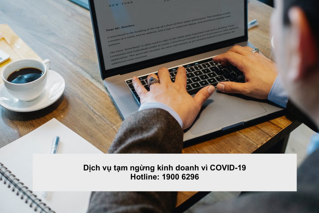 Dịch vụ tạm ngừng kinh doanh vì COVID-19