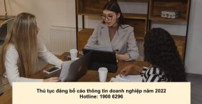 Thủ tục đăng bố cáo thông tin doanh nghiệp năm 2022