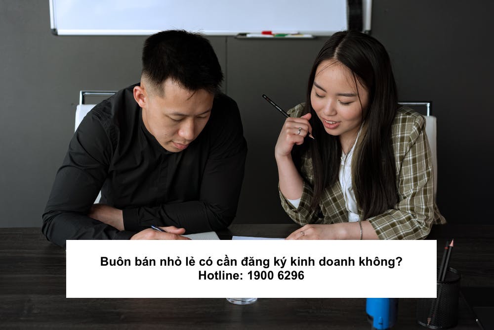 Buôn bán nhỏ lẻ có cần đăng ký kinh doanh không?