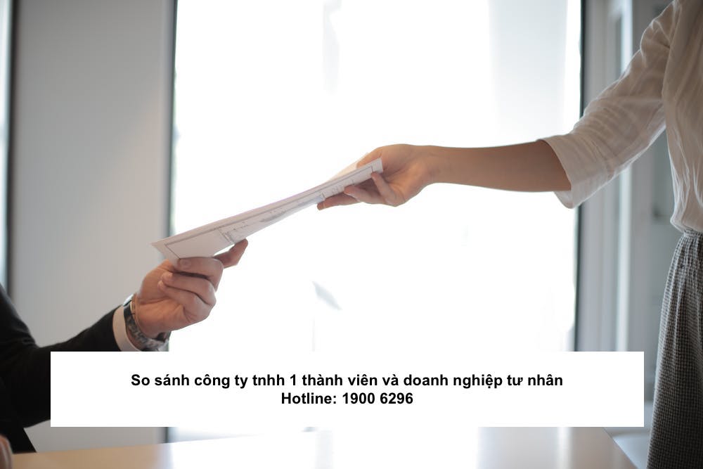 So sánh công ty tnhh 1 thành viên và doanh nghiệp tư nhân