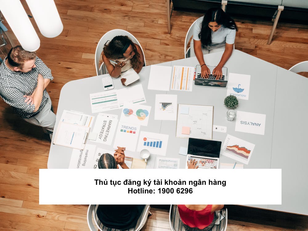 Thủ tục đăng ký tài khoản ngân hàng